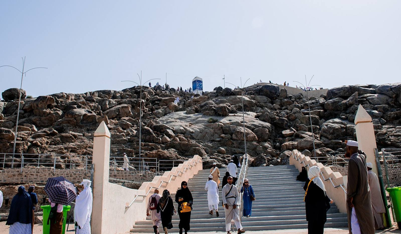 Mount Arafat (Jabal ar-Rahmah) near Makkah, Saudi Arabia